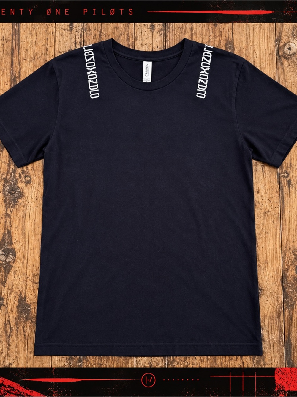 Twenty One Pilots Clancy Inspired Black Tee | Custom TOP Band Shirt